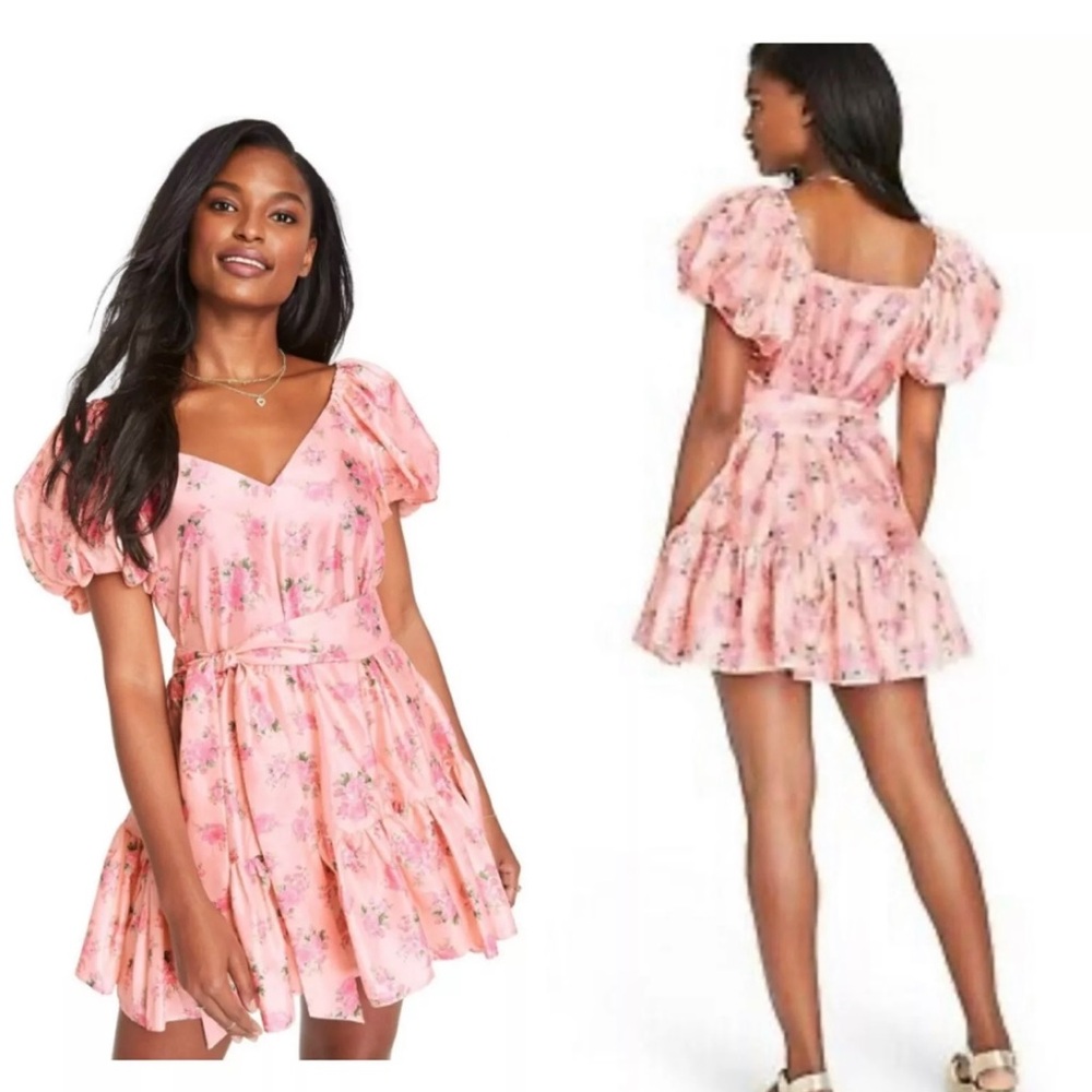 LoveShackFancy Target Cecile Puff Sleeve Dress Women Size 2 - Picture 1 of 7
